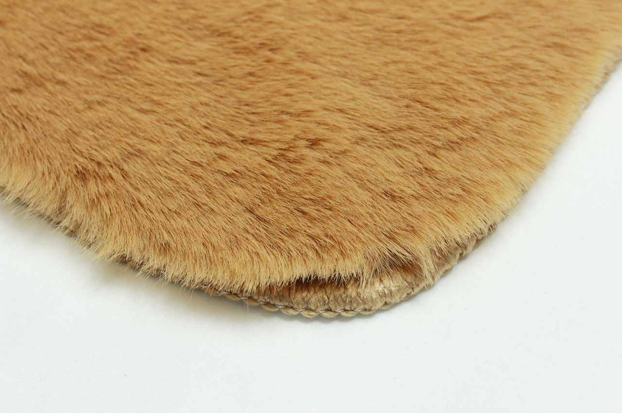 Wavy Wool Anti Skid Bath Mat 1 Pc